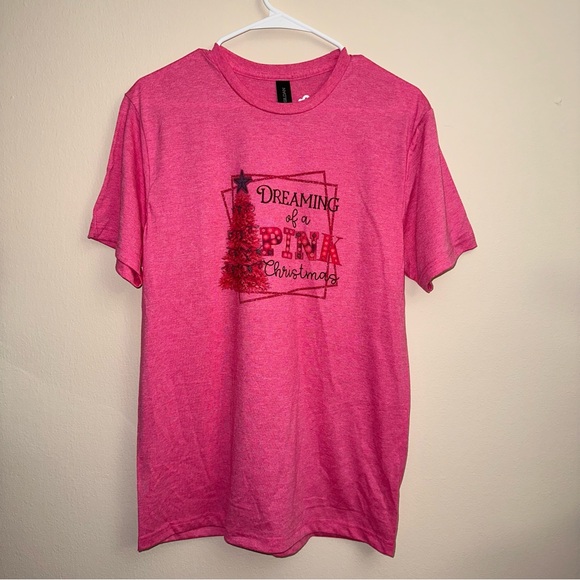 Dreaming of a Pink Christmas shirt new multi sizes available - Picture 1 of 3
